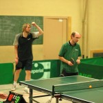 Bilder vom Tischtennis Spiel der zweiten Herren Kreisklasse im TT-Kreis Wiedenbrück zwischen TSG Harsewinkel III und TSV Victoria Clarholz III am 21.01.2011 um 20 Uhr