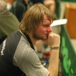 Bilder vom Tischtennis Spiel der zweiten Herren Kreisklasse im TT-Kreis Wiedenbrück zwischen TSG Harsewinkel III und TSV Victoria Clarholz III am 21.01.2011 um 20 Uhr